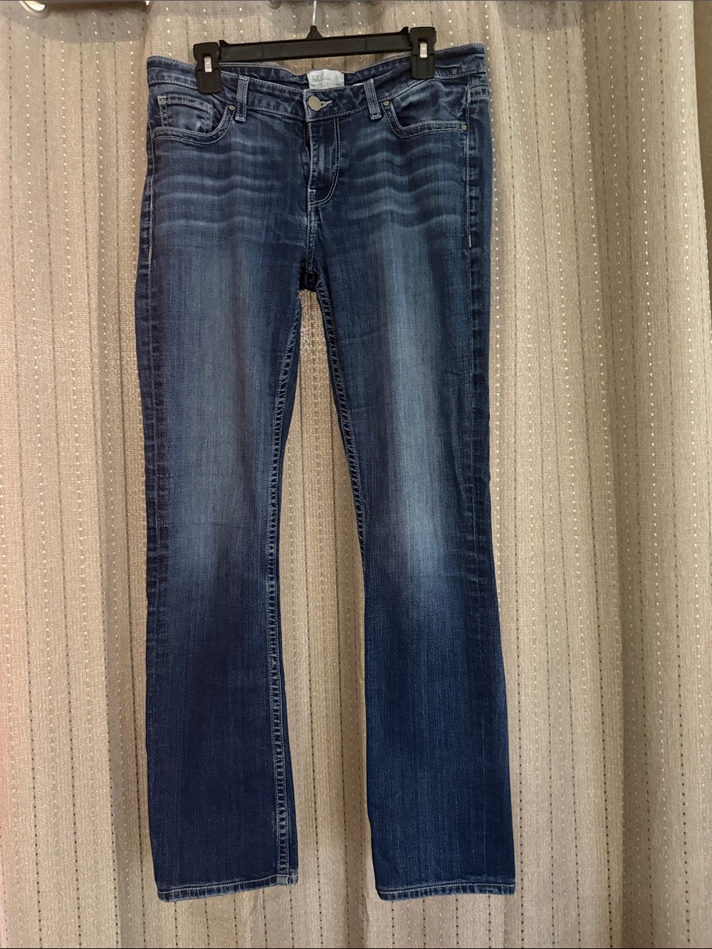 BKE Dark Blue Straight-Leg Jeans